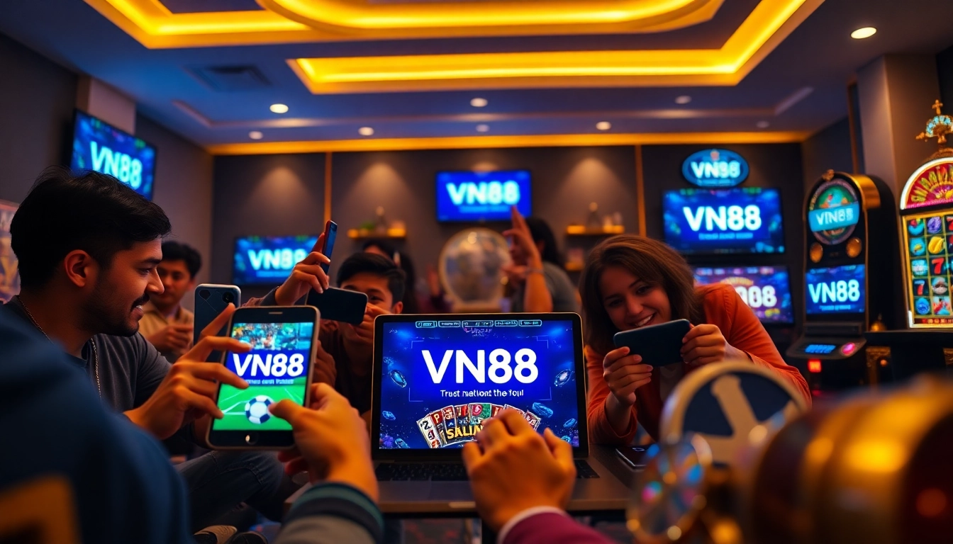 Exciting online betting experience with VN88 mới nhất on digital devices.