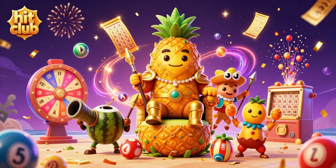 Experience the vibrant world of hit club gaming with a lively 3D casino scene.