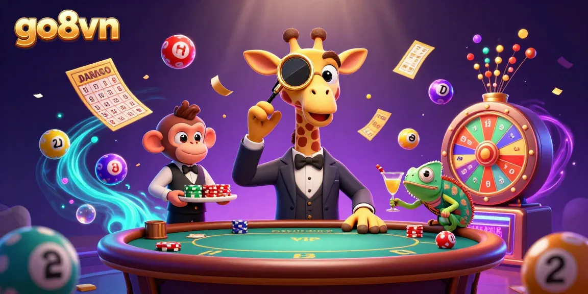 Experience thrilling gameplay at go8vn with a vibrant lottery scene full of excitement.