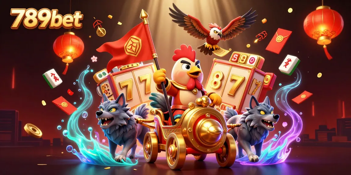 Experience winning strategies with 789bet through an immersive 3D casino adventure illustration.