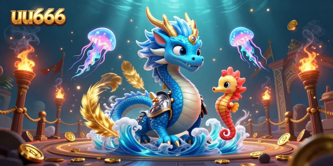 Engage in exciting gameplay at uu666 while witnessing a vibrant underwater world.