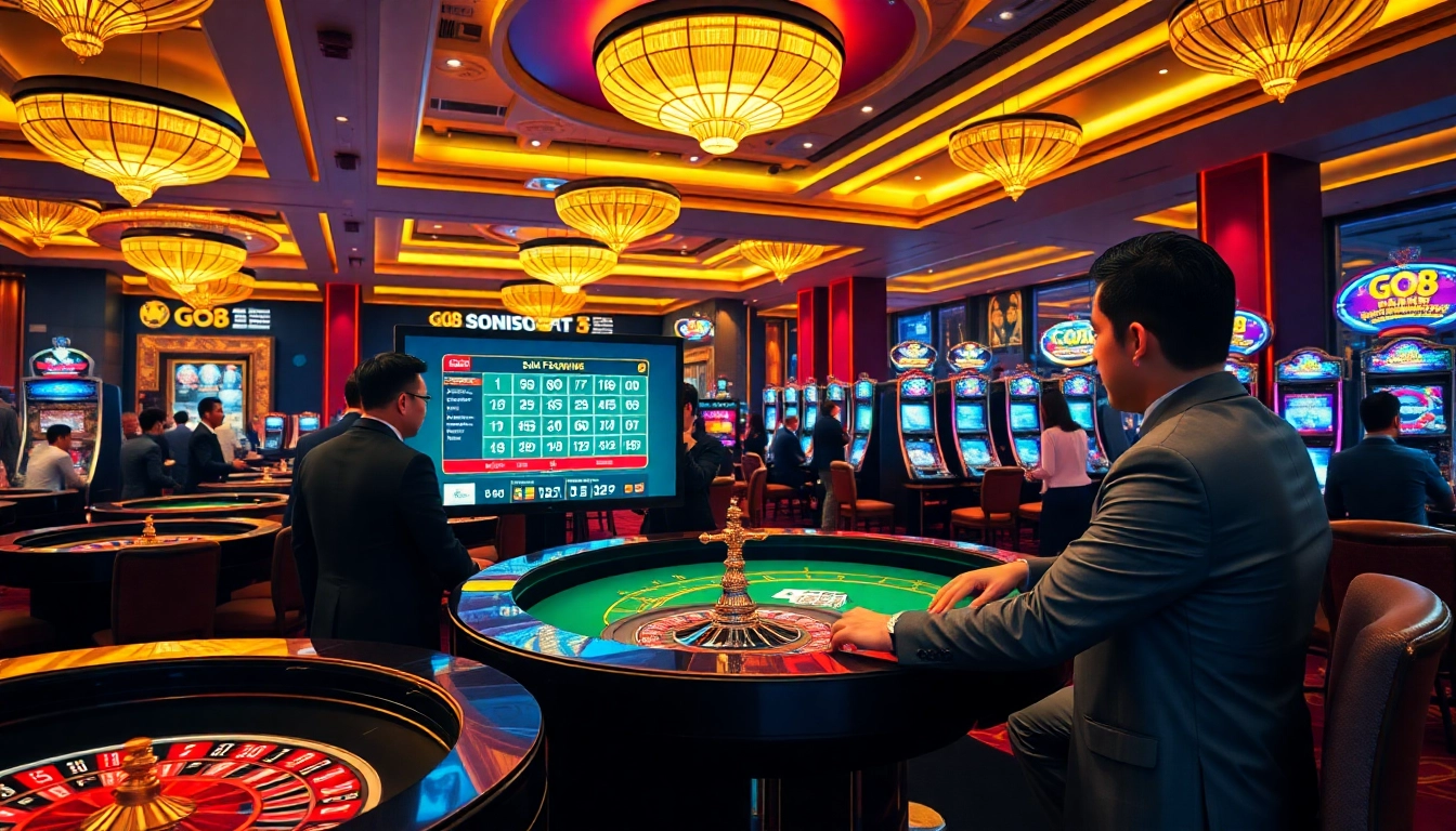 GO8 TRANG CHỦ offers an exciting online gambling experience with vibrant tables and engaging gameplay.