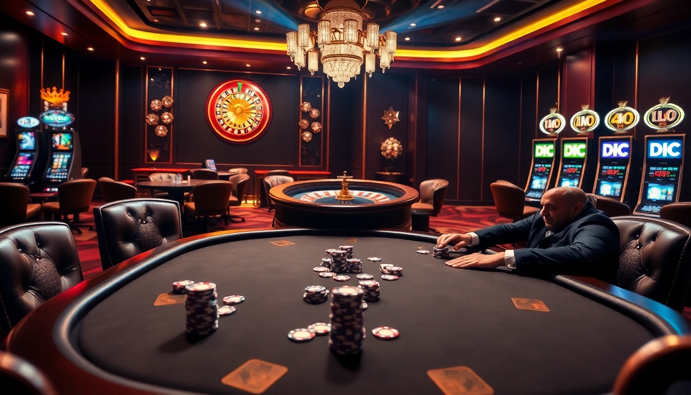 Engaging poker action at https://188v.today/ with luxurious casino ambiance and vibrant excitement.