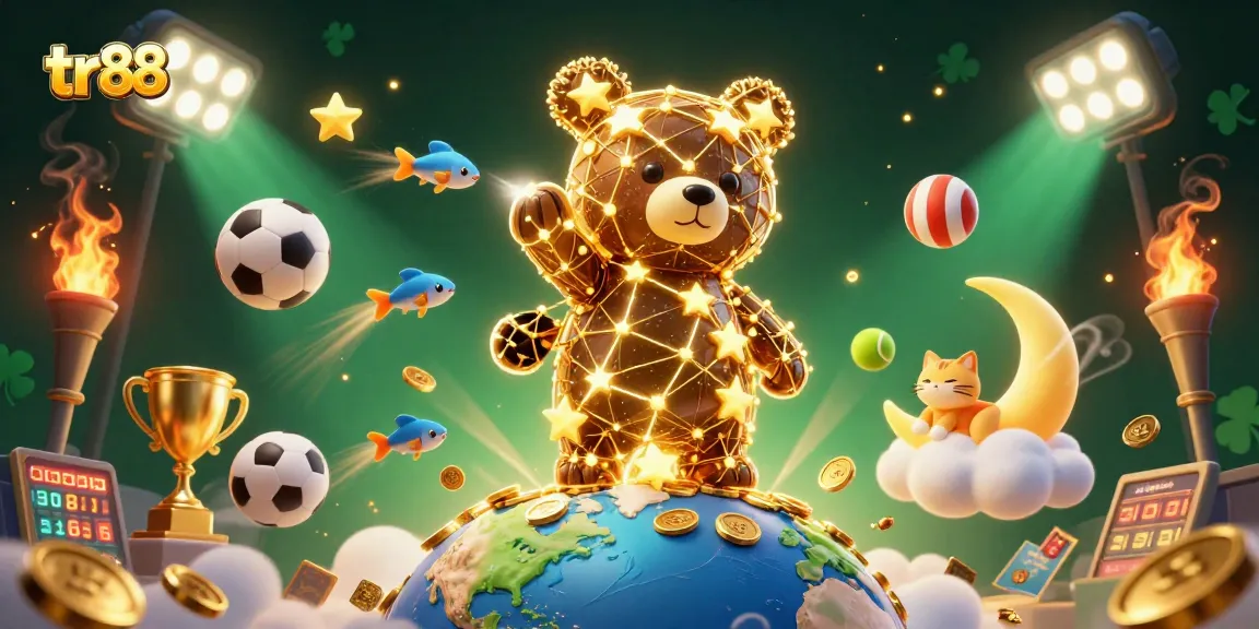 Spin and win at tr88 with exciting casino games featuring lucky stars and sports elements.