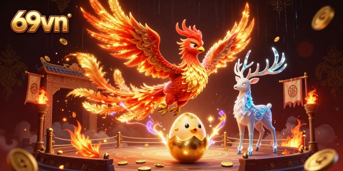Experience winning thrills at 69vn with vibrant phoenix and dynamic betting elements.