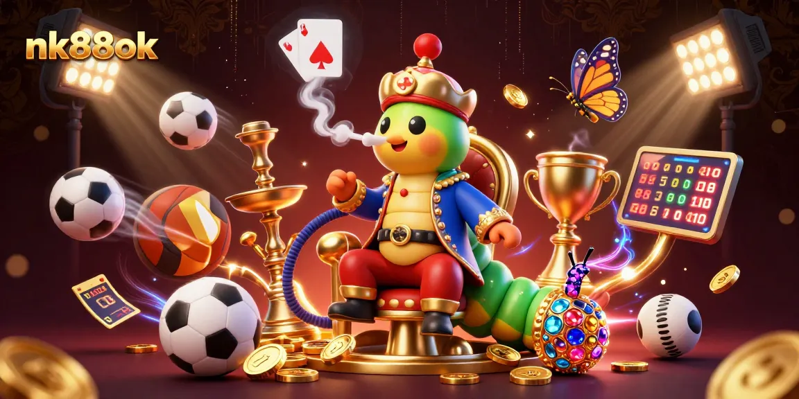 Play at nk88ok to win big with vibrant games and rich features in a cartoon world.