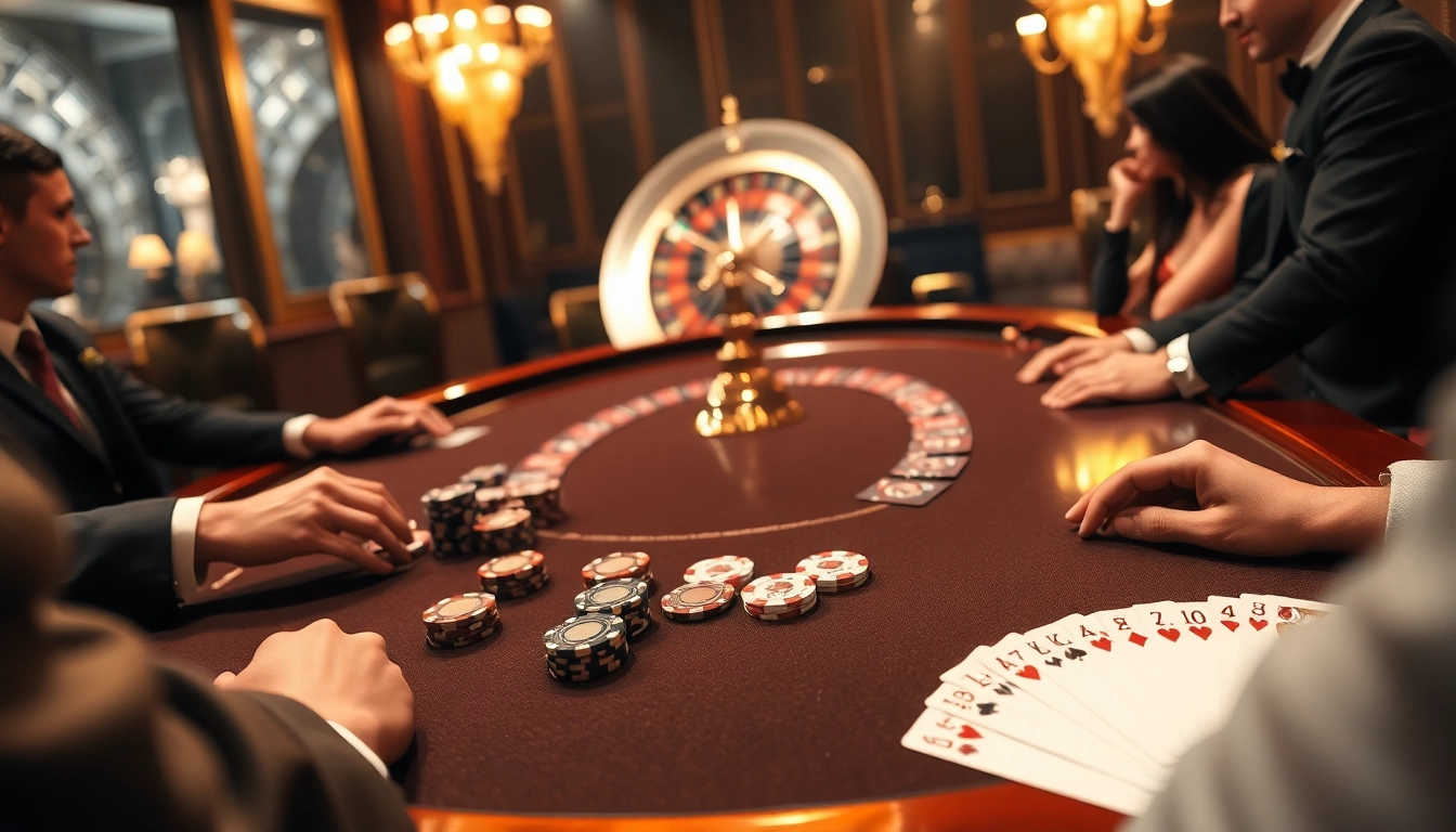 Experience the thrill of poker at https://98winwi.com/ with luxurious tables and glimmering chips.