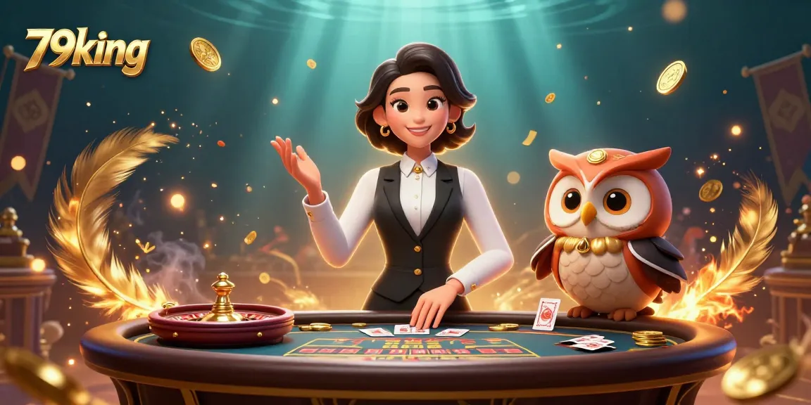 Engage in the excitement of 79king with our elegant dealers and a rich casino environment.