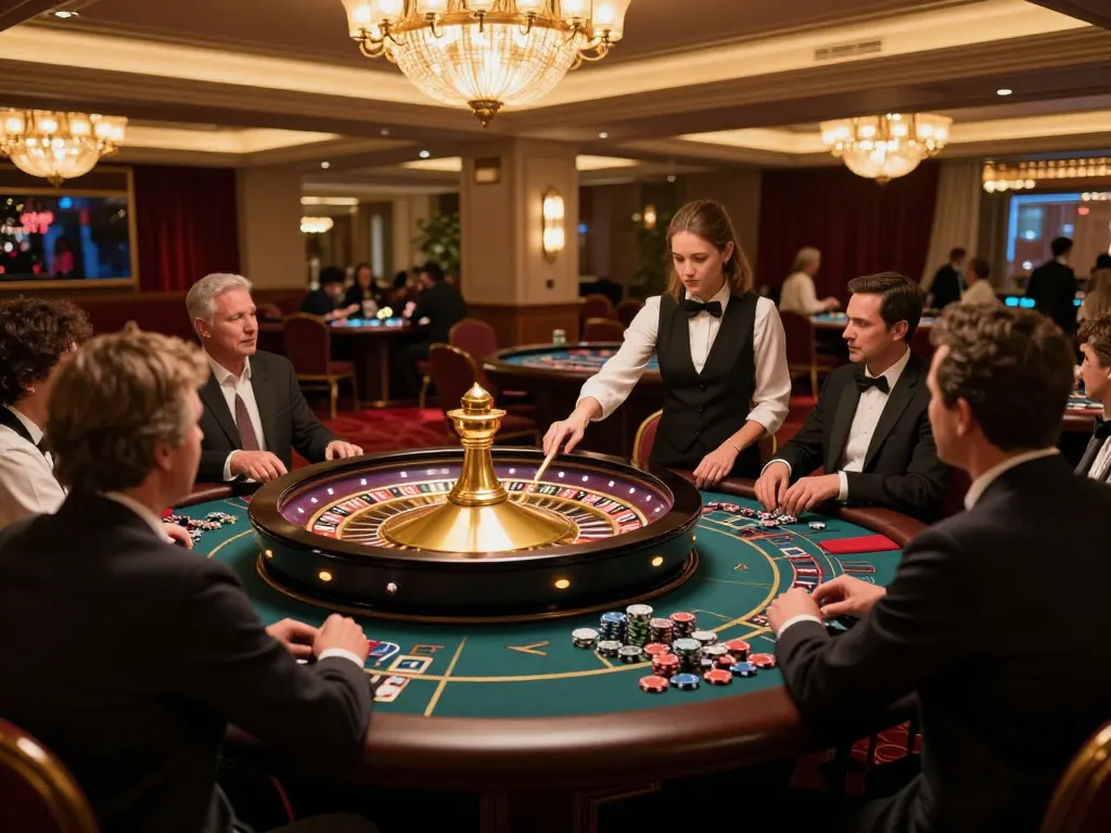 Experience the thrill of the exciting roulette game at 789Club with players eagerly placing their bets.