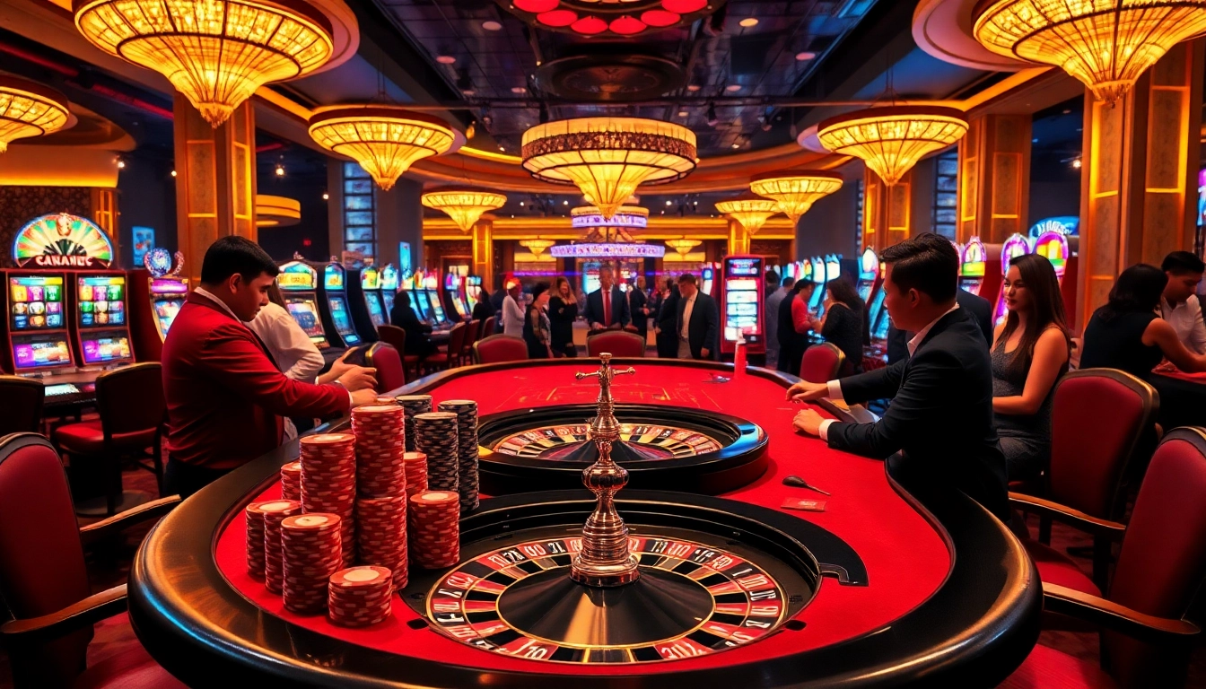 Experience thrilling gambling at https://mm88.agency/ with vibrant casino tables and exciting games.