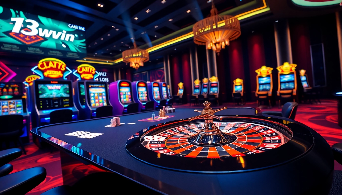 Experience the excitement of betting at 13win.com with vibrant casino games and live dealer action.