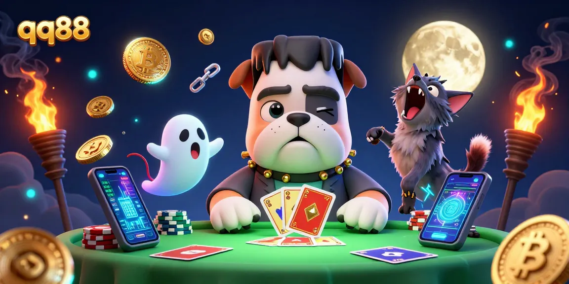 Experience thrilling action at qq88 with our vibrant casino game scene featuring unique characters and dynamic elements.