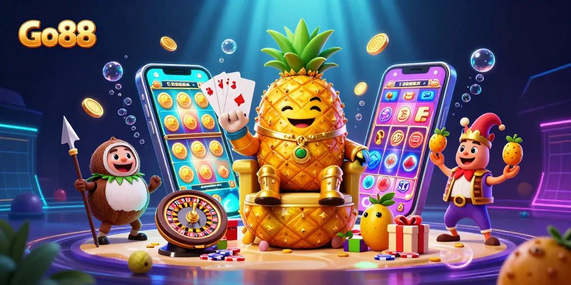 Go88 offers a vibrant gaming scene with slot games, golden rewards, and casino excitement.