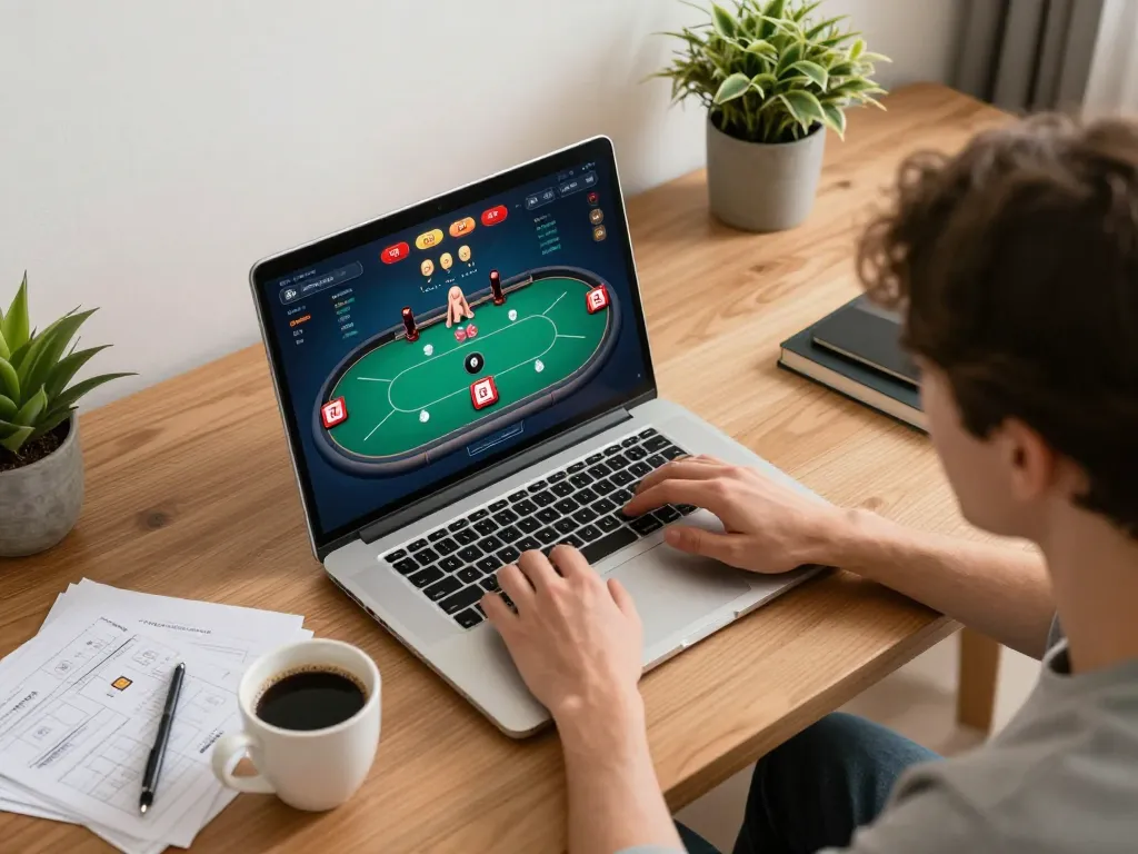 Engage in online poker with fly88mx while enjoying a cozy home gaming atmosphere