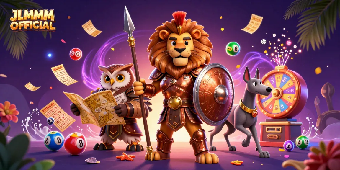Engage with JLMMM OFFICIAL, a vibrant scene filled with lottery excitement and gaming strategy.