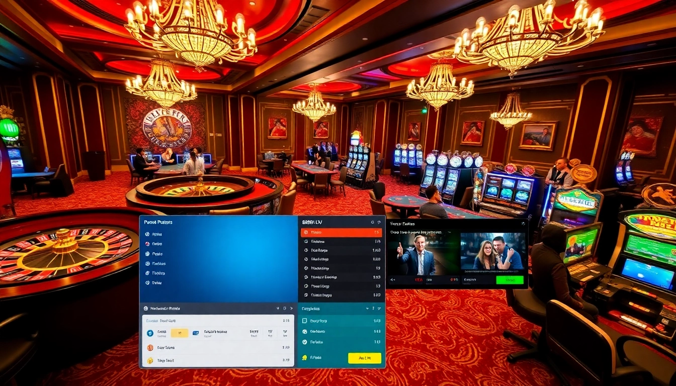Experience the excitement of 888NEW through a vibrant casino scene with lively games and engaging betting.