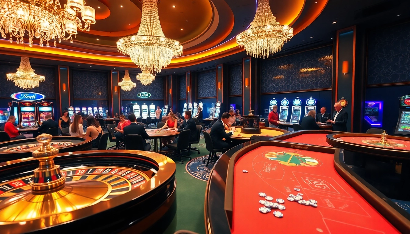 Experience the excitement of 7M with vibrant casino games and luxurious atmosphere.