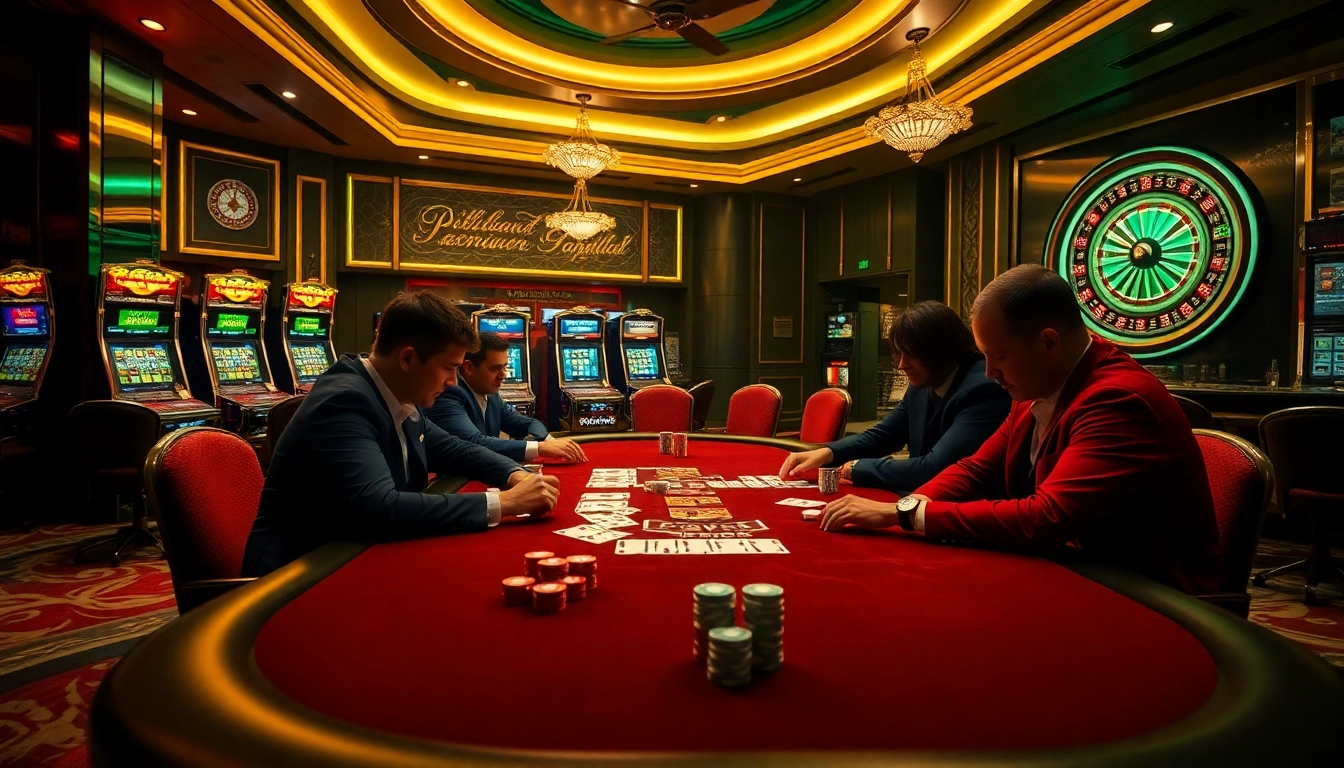 Experience thrill at the poker table with https://bem88v.com/ as players strategize their next move amidst colorful chips.