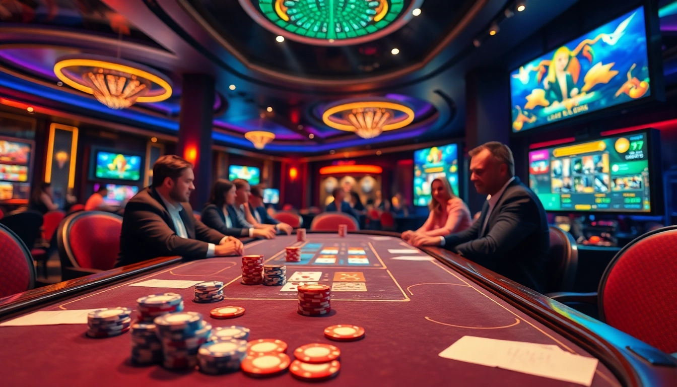 Evaluating online xóc đĩa experience with vibrant casino gameplay visuals.