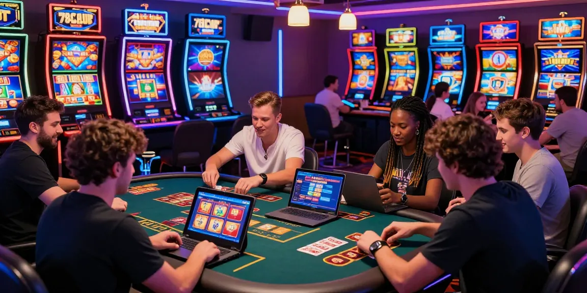 Players enjoying diverse games at 789Club, showcasing vibrant slots and live dealers in an immersive gaming environment.