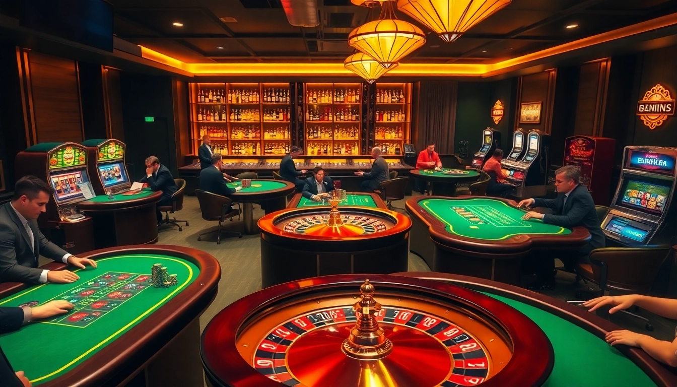 Experience the thrill of casino gaming at 98wincom.blog with vibrant poker chips and roulette tables.