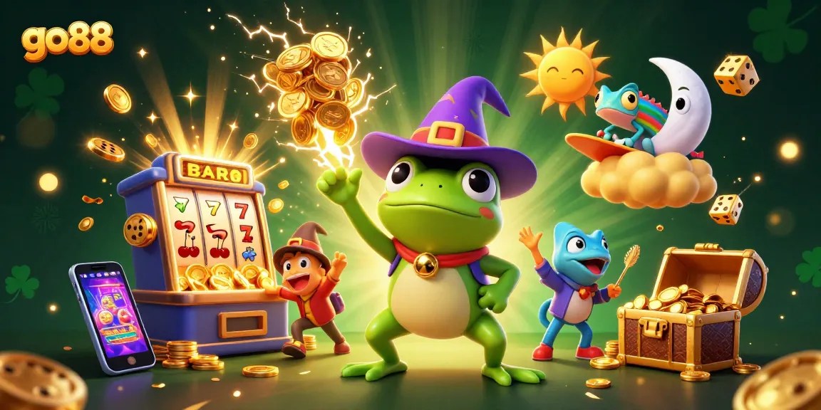 Experience thrilling gameplay at go88 with vibrant casino elements and enchanting characters.