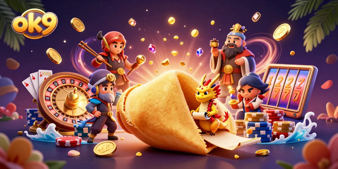 Experience thrilling moments at ok9 with captivating gameplay, golden winnings, and dynamic casino elements.