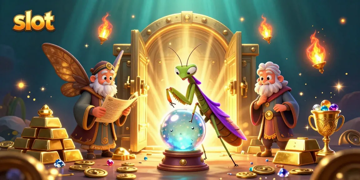 Spin and win big with slot-themed characters in this vibrant, dynamic casino illustration.
