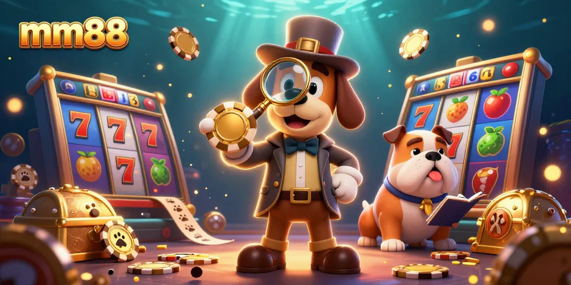 Engage in thrilling casino action with mm88 as the detective uncovers golden poker chip clues.
