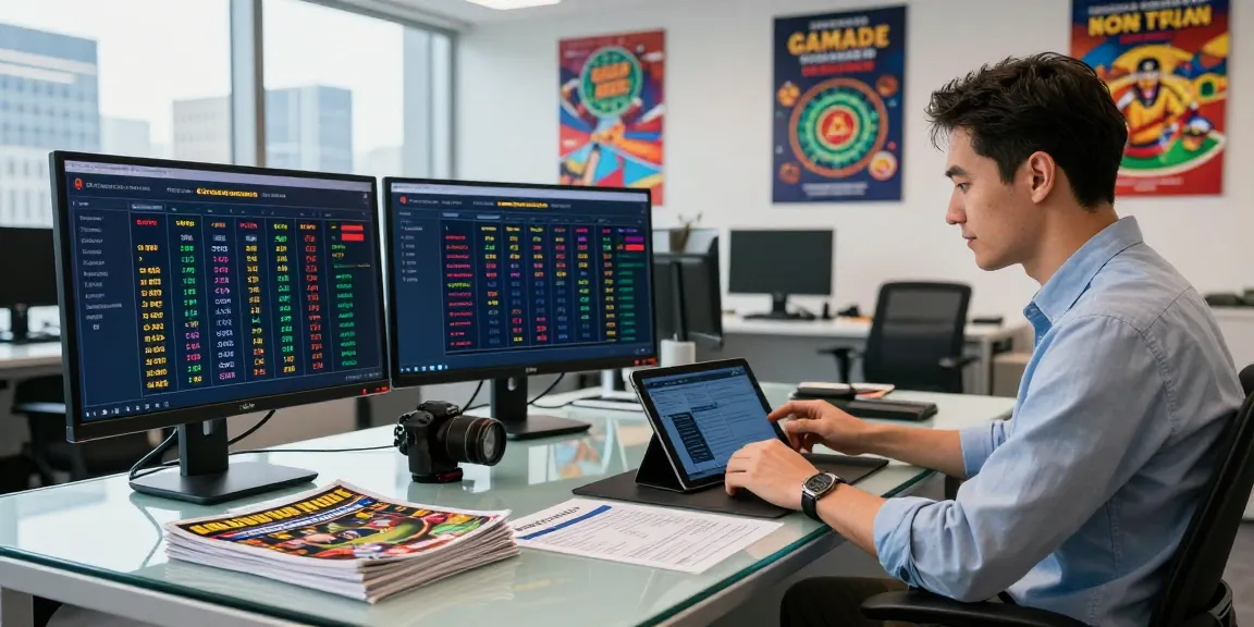 Workspace of https://fau88.com/ featuring sports betting odds analysis in a modern office.
