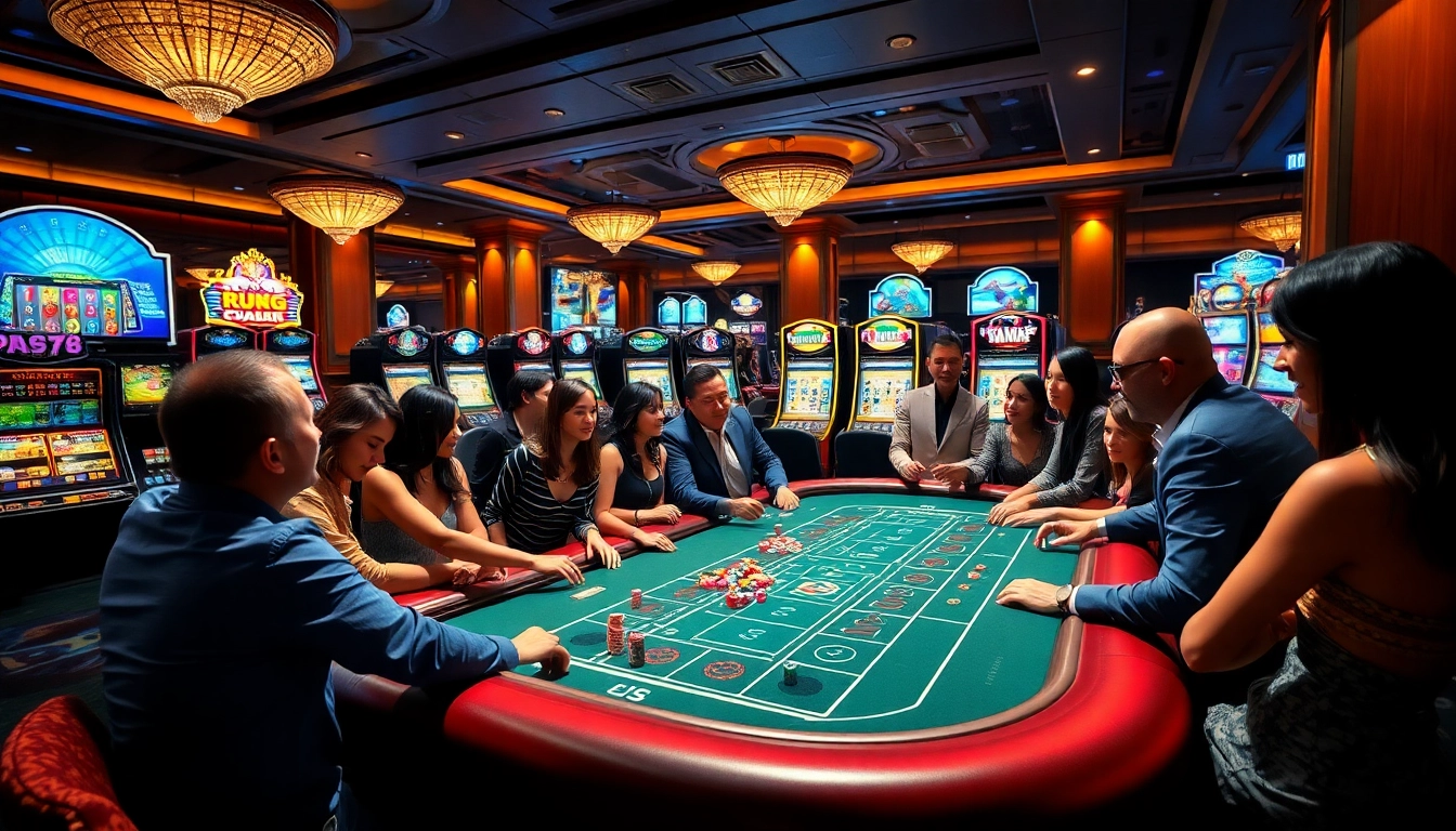 Experience the thrill of casino gaming at we88.ru.com with vibrant tables and engaging players.