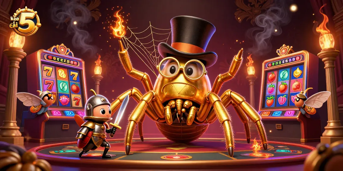 Engage with kèo nhà cái 5 strategies in this vibrant 3D casino scene packed with action.
