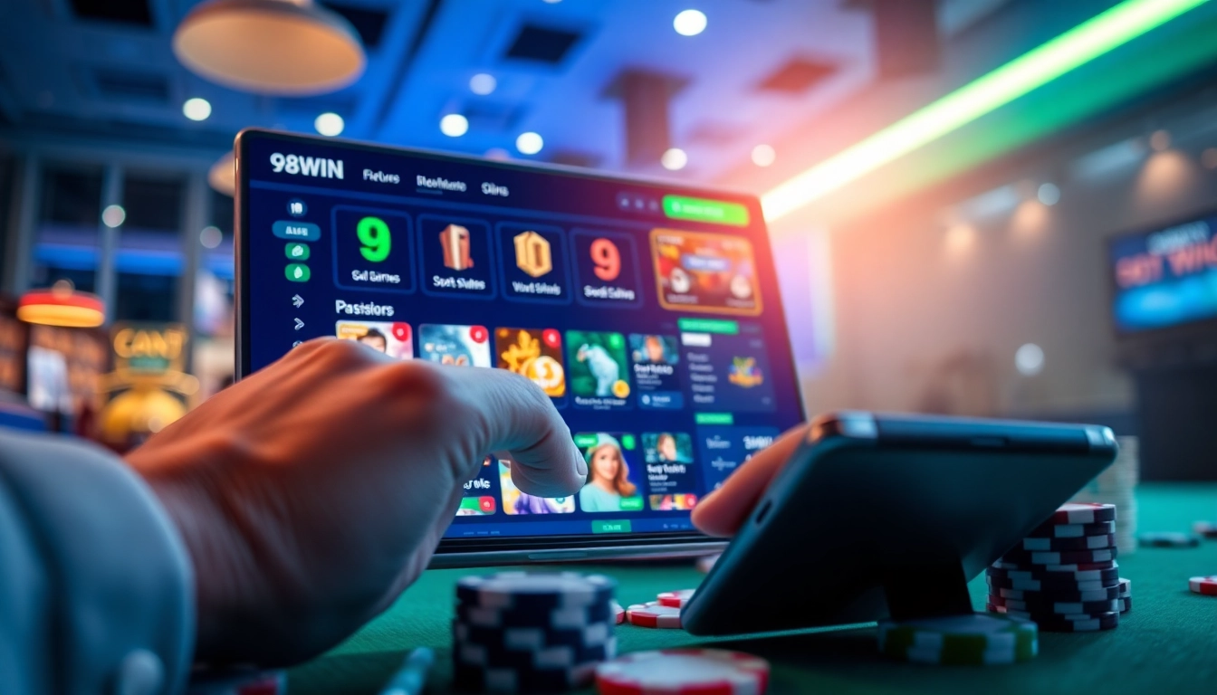 Explore the engaging online platform of 98WIN for top-tier gambling experiences with user-friendly features.