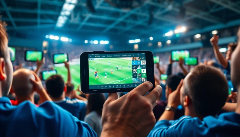 Fans engaging with joemadfan.com on various devices, showcasing live soccer entertainment.