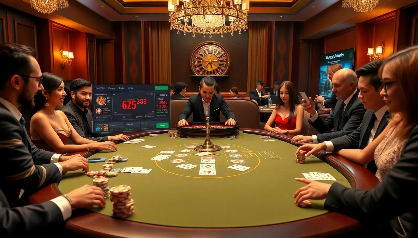 Engage in thrilling poker games at az888.fubol with luxurious casino visuals and immersive atmosphere.