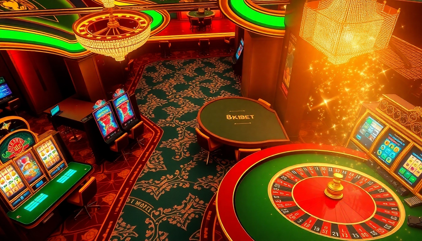 Experience the thrill of Nổ hũ 8KBET with exciting jackpots at luxury online casino tables.