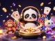 Engage in thrilling play at uu88 with a vibrant 3D casino scene, featuring dynamic characters and glittering game elements.